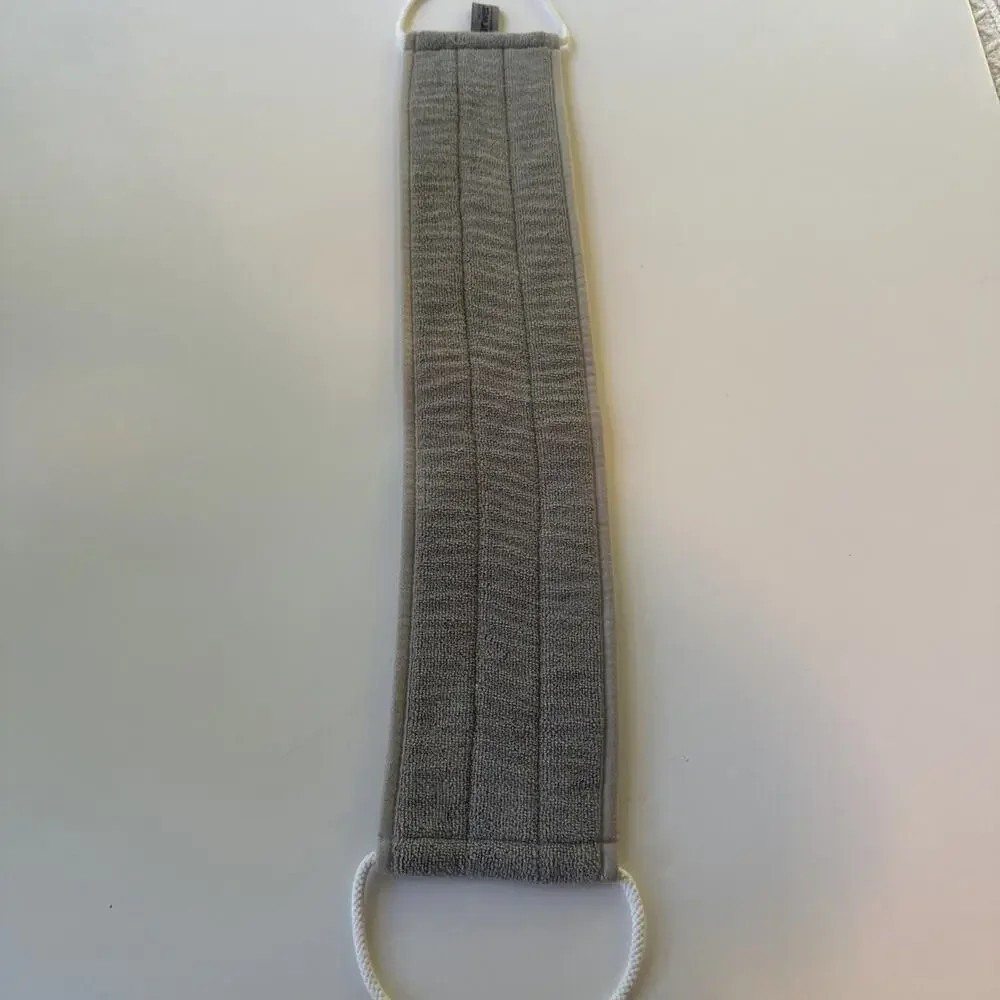 Norwex Back Scrubber Grey Baclock Microfiber EUC